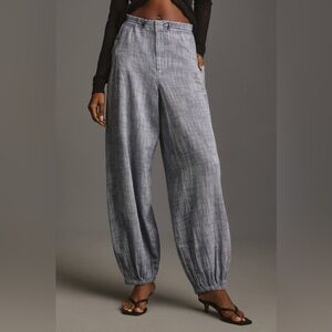 Pilcro Slub Twill Parachute Pants Size Small Cotton